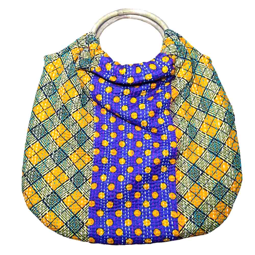 Handmade Nakshi Katha Bags for Girls in Bangladesh - Karujog Artisans