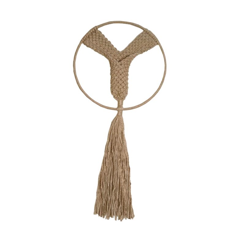 Wall Decor Bangladesh Jute Flower Hanger Home decor Items Karujog