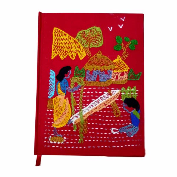 Nakshi Notebook Red Banglar Dheki